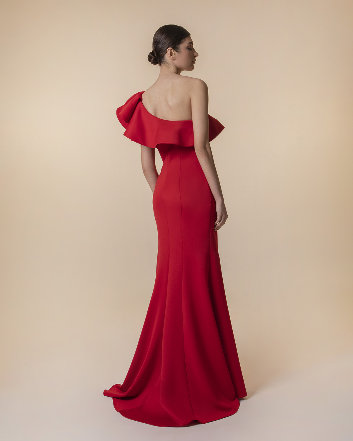 Evening Dresses / One shoulder evening long dress