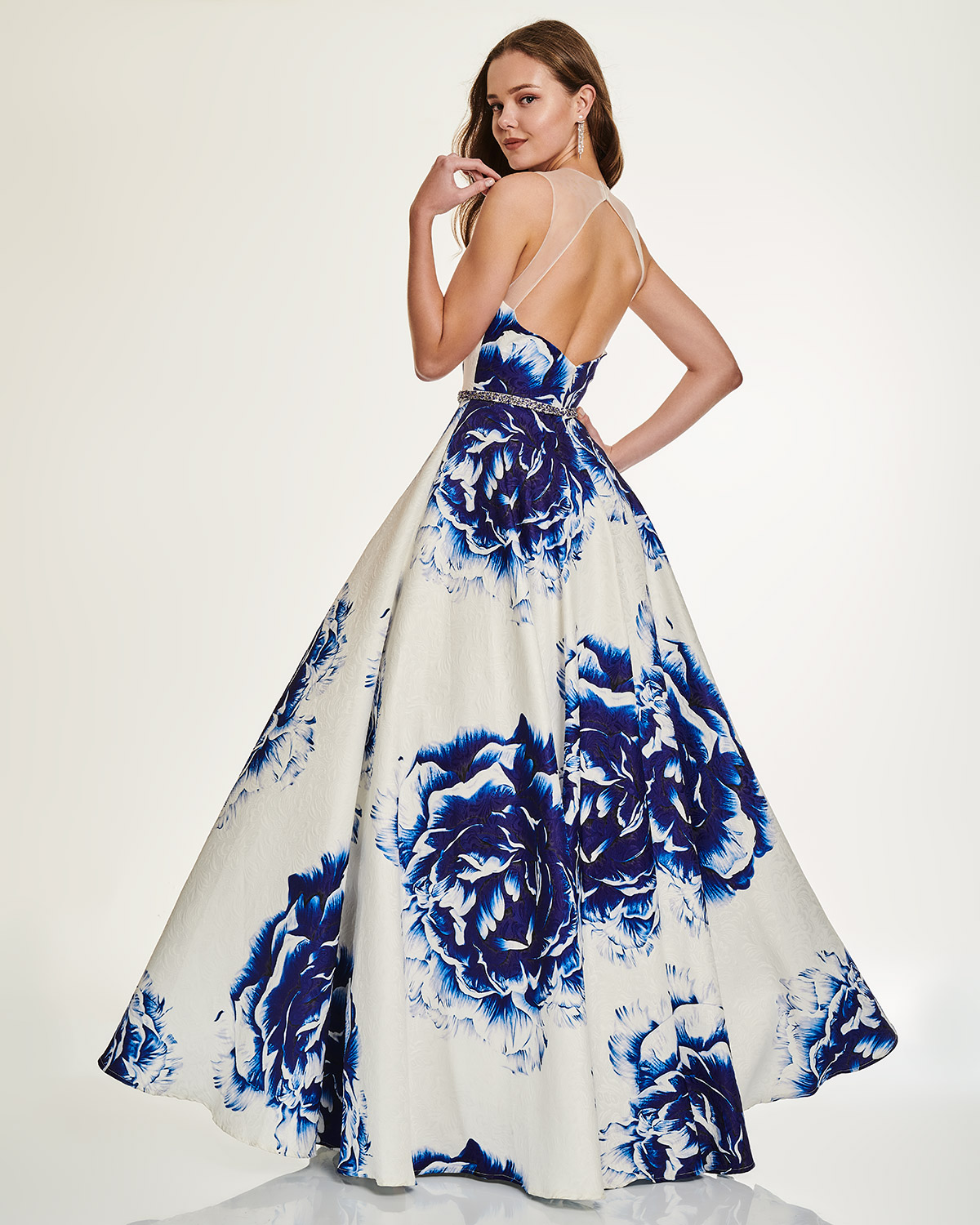 Cocktail Dresses / Long floral dress 