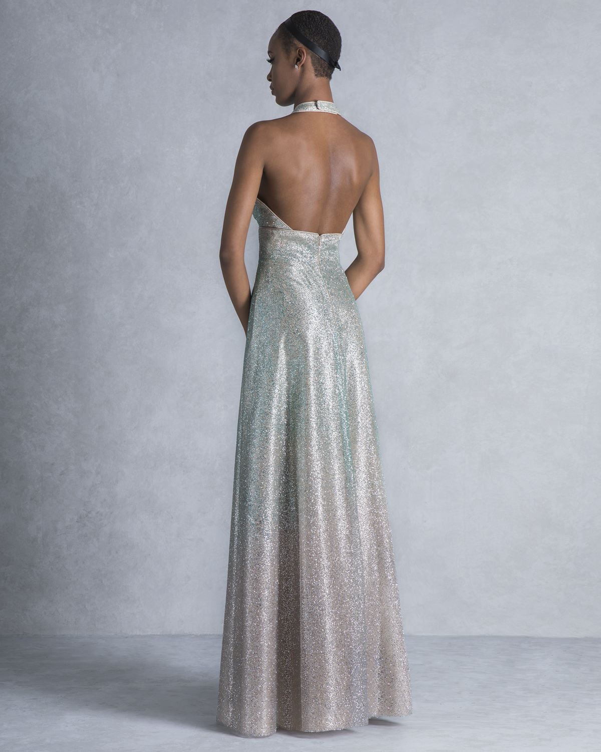 Evening Dresses / Long evening dress with glitter
