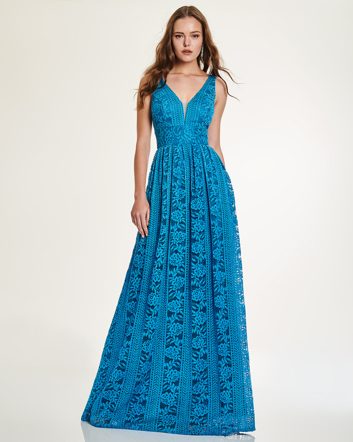 Cocktail Dresses / Long lace dress 