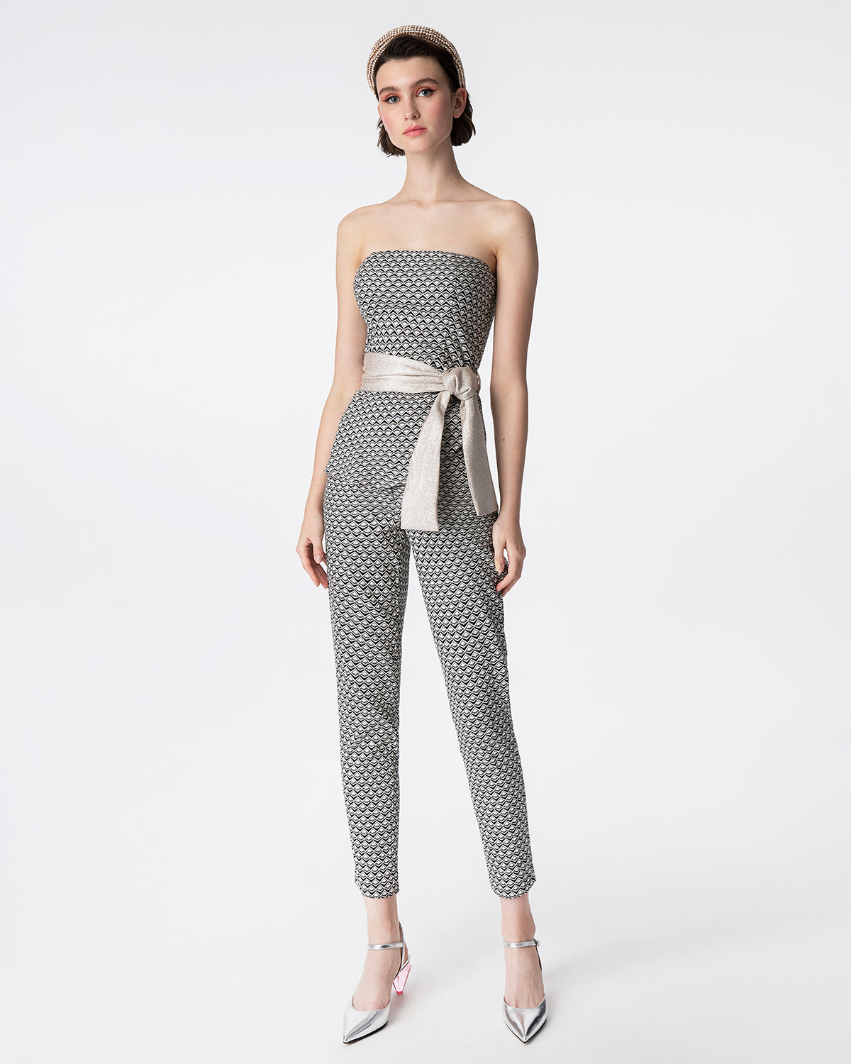 Cocktail Dresses / Printed trouser with top